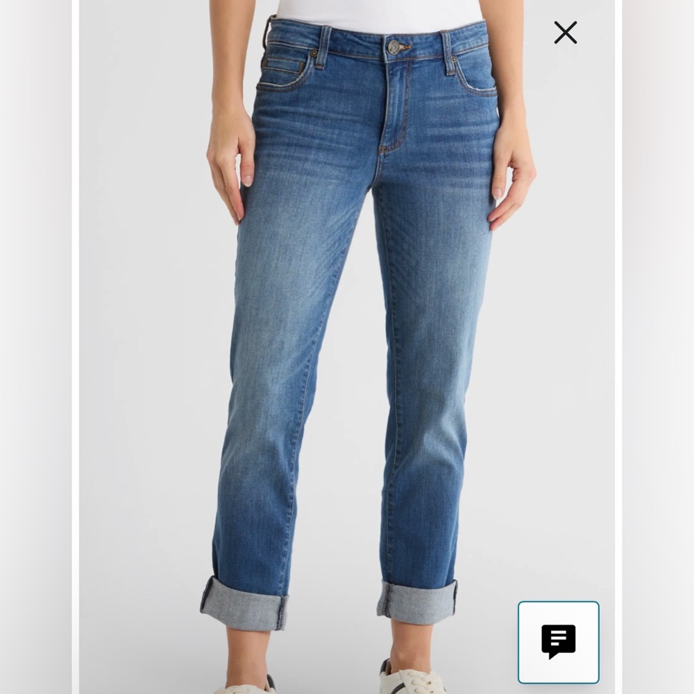 Kut from the Kloth Katy boyfriend jeans.